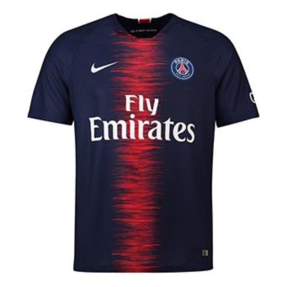 Nike Paris Saint Germain PSG 2018-19 Stadium Home Jersey 894432-411 (Blue/Red)